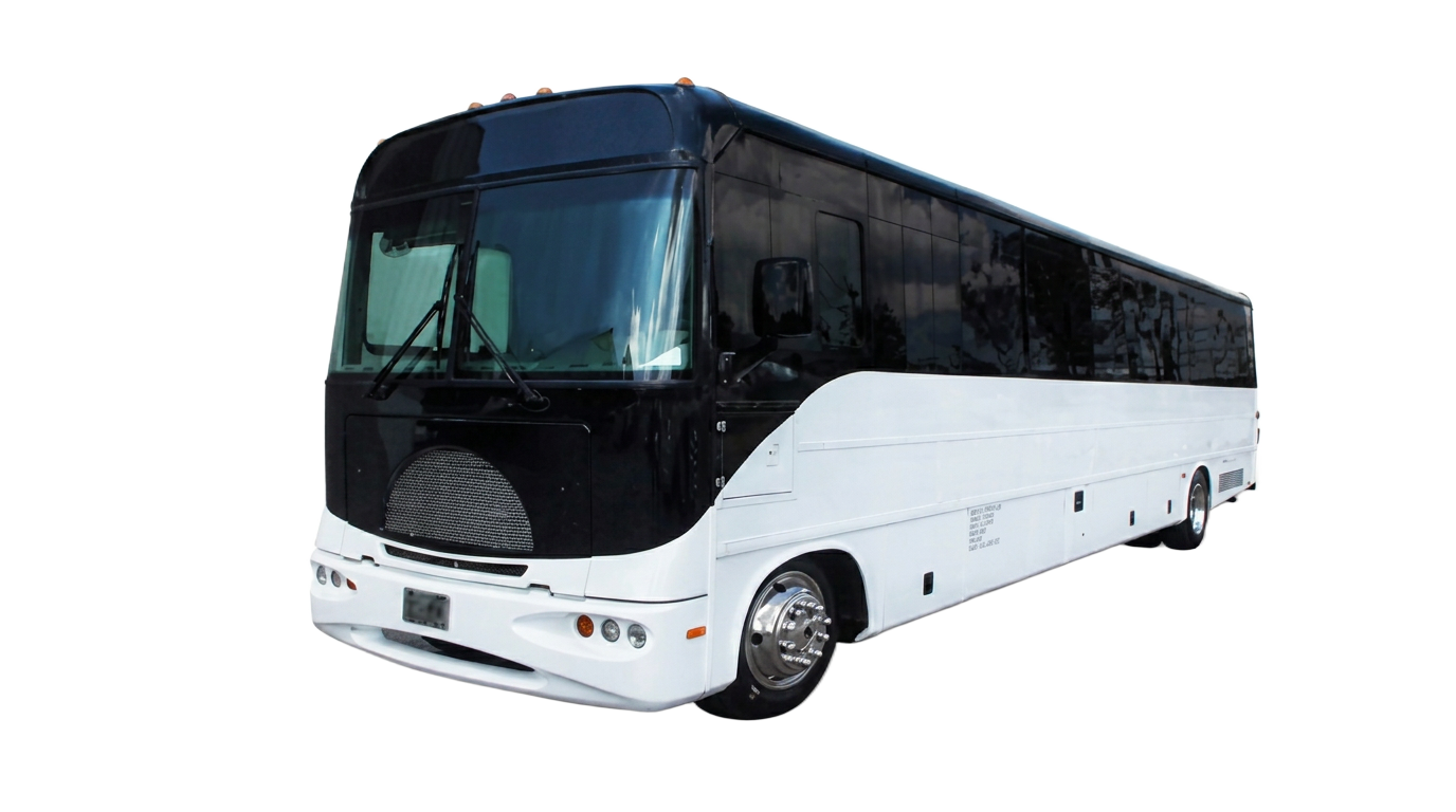 Luxury limo party bus